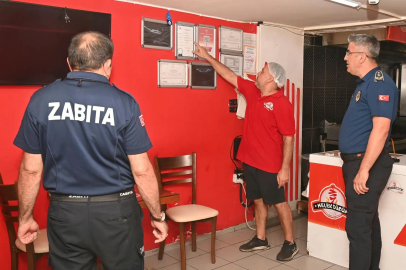Kumluca’da döner işletmelerine hijyen ve ruhsat denetimi