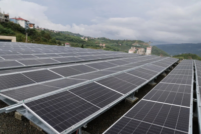 Trabzon’da Güneş Enerji Sistemi hizmete alındı