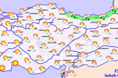 Karadeniz’in kıyı illerinde sağanak bekleniyor