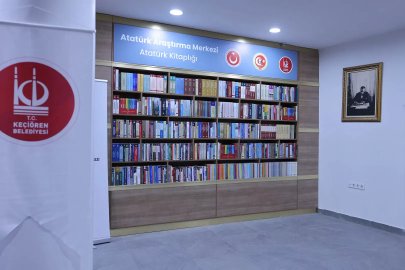 Atatürk Kitaplığı Keçiörenlilerin hizmetinde