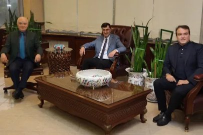 Eyüp Kahveci'den İsmet Güral'a ziyaret