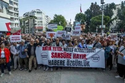 İzmir’den basın özgürlüğüne halk desteği